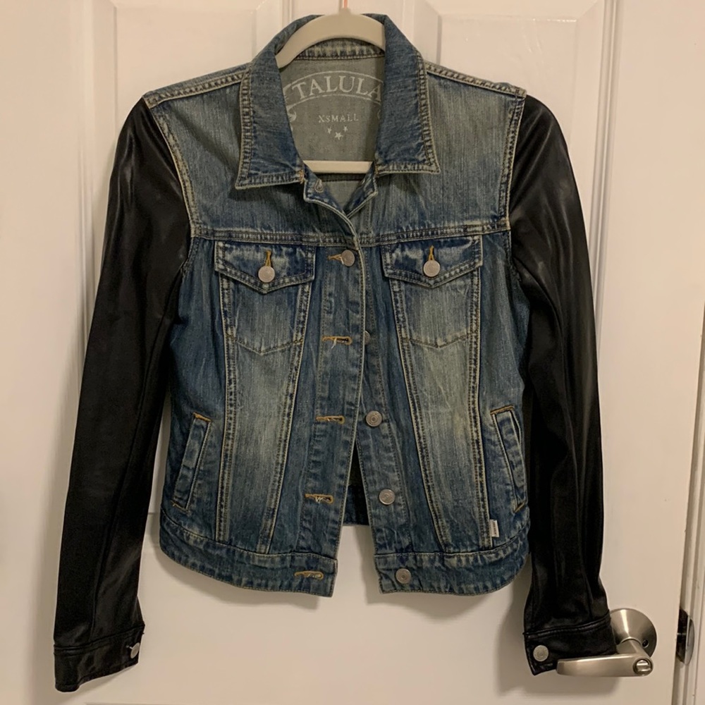 Aritzia | Talula | Jean Jacket, Dark Wash, Size XS
